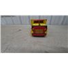 Image 4 : Vintage Marx Manufacturing Co. Pressed Steel Stake Truck, Red and Yellow, Late 1940s-Early 1950s