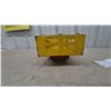 Image 8 : Vintage Marx Manufacturing Co. Pressed Steel Stake Truck, Red and Yellow, Late 1940s-Early 1950s