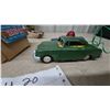 Image 2 : Marx J-2717 Battery Operated Remote Control Police Car with Siren and Dome Light, Tin, 7”