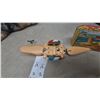 Image 7 : Vintage S&E Snapping Alligator S-1843 Tinplate Wind-Up Toy, Made in Japan, with Box, 12”, Working