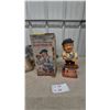 Image 1 : Vintage Rosko Toys 1962 Charley Weaver Battery Powered Bartender Tin Toy with Original Box