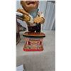Image 4 : Vintage Rosko Toys 1962 Charley Weaver Battery Powered Bartender Tin Toy with Original Box