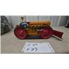 Image 1 : Vintage 1950s Marx Tin Wind-Up Bulldozer With Driver 10” Working