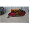 Image 5 : Vintage 1950s Marx Tin Wind-Up Bulldozer With Driver 10” Working