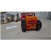 Image 7 : Marx Sparkling Climbing Bulldozer Tractor Tin Litho Caterpillar Diesel Toy with Original Box