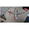 Image 7 : Linemar Toys Japan Tin American Airlines Lockheed L-188 Electra Turboprop Airliner N305AA Model