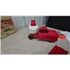 Image 15 : Marx Lumar Cross Country Auto Transport Truck, Pressed Metal, with 4 Plastic Cars and Original Box