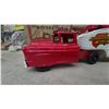 Image 3 : Marx Lumar Cross Country Auto Transport Truck, Pressed Metal, with 4 Plastic Cars and Original Box