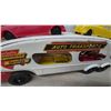 Image 6 : Marx Lumar Cross Country Auto Transport Truck, Pressed Metal, with 4 Plastic Cars and Original Box
