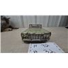 Image 3 : Vintage ET Japan Tinplate 1959 Ford 4-Door Station Wagon Toy, Two-Tone Cream and Tan Body, Friction