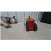 Image 5 : Vintage Marx Tin Litho Wind-Up Tracked Tractor with Dump Bed and Driver, 1950s 14” Working