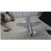 Image 6 : Vintage 1950s Bandai American Airlines Douglas DC-7 Tin Friction Toy Airplane