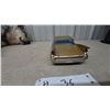Image 4 : Vintage Japanese Tinplate 1959 Cadillac Sedan Toy Car in Gold With Tail Fins, 11”
