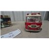 Image 3 : Vintage Shanghai Toys ST-529 Airport Limousine Tinplate Friction Bus, Red and Cream, 14.6”