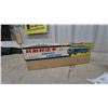 Image 8 : Vintage Shanghai Toys ST-529 Airport Limousine Tinplate Friction Bus, Red and Cream, 14.6”