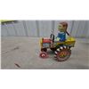 Image 4 : Louis Marx "Dora the Girl Driver" Tin Litho Wind-Up Tractor with Original Box, Early 1950s