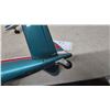 Image 12 : Vintage Grasshopper BC-3 Tin Toy Airplane 12”×15” and Eastern Boeing 727 Tin Toy Jet, 16”×13”