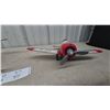 Image 6 : Vintage Grasshopper BC-3 Tin Toy Airplane 12”×15” and Eastern Boeing 727 Tin Toy Jet, 16”×13”