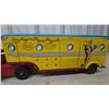 Image 3 : Marx Roy Rogers Trigger Horse Van Pressed Steel Truck and Trailer, Dodge M-214 Cab, c. 1950, 15”