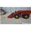 Image 3 : Vintage Nylint International Harvester Payloader Pressed Steel Toy Wheel Loader, Red, 17” 1950s