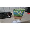 Image 13 : Marusan Battery-Operated Tin Police Car with Plastic-Head Driver, Model 6167, with Box, 9”