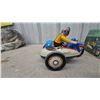 Image 4 : Masudaya MS-70 Clockwork Wind-Up Tin Motorcycle with Sidecar in Original Box, 7”