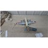 Image 7 : Linemar Toys Japan Capital Airlines Vickers Viscount 751 Turboprop Tin Remote Control Airplane