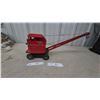 Image 1 : Vintage Tri-ang Jones KL44 Mobile Crane Red Pressed Steel Toy, 1950s or 1960s, 20”