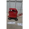 Image 2 : Vintage Tri-ang Jones KL44 Mobile Crane Red Pressed Steel Toy, 1950s or 1960s, 20”