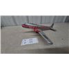 Image 1 : Vintage Trans-Canada Air Lines Vickers Viscount CF-TGI Tin Friction Toy Airplane, Japan, 13” × 16”
