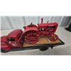 Image 10 : Chevrolet Flatbed Truck Model, 16”, with Die-Cast McCormick-Deering W-30 Tractor