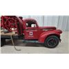 Image 2 : Chevrolet Flatbed Truck Model, 16”, with Die-Cast McCormick-Deering W-30 Tractor
