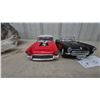 Image 4 : 1957 Ford Thunderbird Hardtop and 1957 Chevrolet Corvette C1 Convertible Die-Cast Model Cars 1/24