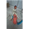 Image 6 : Best of the West Action Figure Set: 4 Figures, 1 Baby, 2 Horses Plus Accessories