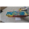 Image 10 : Vintage Nomura Modern Toys A-1026-S Friction Patrol Plane Tinplate Toy Airplane with Box 13”×13”
