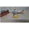 Image 2 : Vintage Nomura Modern Toys A-1026-S Friction Patrol Plane Tinplate Toy Airplane with Box 13”×13”
