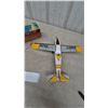 Image 3 : Vintage Nomura Modern Toys A-1026-S Friction Patrol Plane Tinplate Toy Airplane with Box 13”×13”