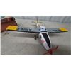 Image 6 : Vintage Nomura Modern Toys A-1026-S Friction Patrol Plane Tinplate Toy Airplane with Box 13”×13”