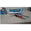 Image 2 : Pan Am Boeing 747SP Battery-Operated Flying Jet Plane and Boeing 747 Friction Jumbo Jet with Boxes