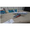 Image 4 : Pan Am Boeing 747SP Battery-Operated Flying Jet Plane and Boeing 747 Friction Jumbo Jet with Boxes