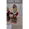 Image 2 : Vintage Alps Drinking Bartender Battery-Operated Tin Toys, Made in Japan, 1950s-1960s, Pair