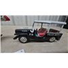Image 3 : Vintage Japanese Tin Friction Toys: STI Fire Truck WP-240 10” and Yonezawa Police Jeep 11071, 7”