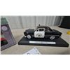 Image 2 : Ford Custom Coupe California Highway Patrol and 1955 Chevrolet Bel Air Die-Cast Models, 1/24 Scale