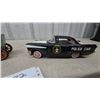 Image 2 : Vintage Japan Tin Litho 1955 Oldsmobile Holiday Coupe Police Car and Tin Litho Lever Action Car
