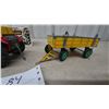 Image 3 : Kovap Czechoslovakia Zetor Tin Wind-Up Tractor and Trailer Set with Original Box 12”