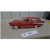 Image 1 : 1957 Chevrolet Bel Air Nomad Station Wagon Red Metallic Die-Cast Model Car, 1/18 Scale