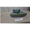 Image 1 : Vintage Alps Japanese Tin Lithograph U.S.A. M-35 Toy Tank, Friction, 1960s, 9”