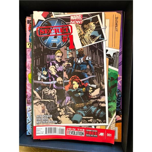 BOX LOT OF ASSORTED COMIC BOOKS