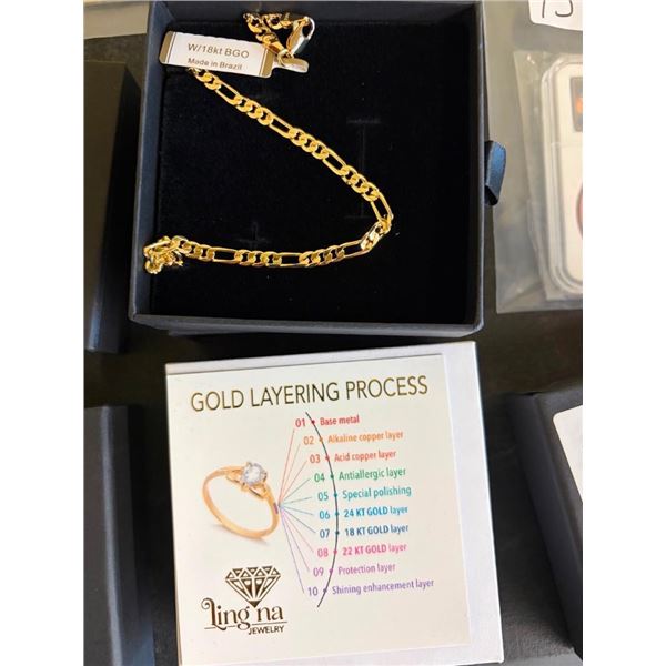 18 KT GOLD OVERLAY CHAIN