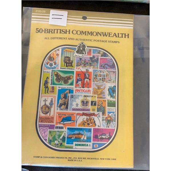 VINTAGE POSTAGE STAMP BOOK